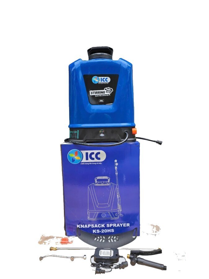 Bình phun điện đeo vai KS-20HS 20L